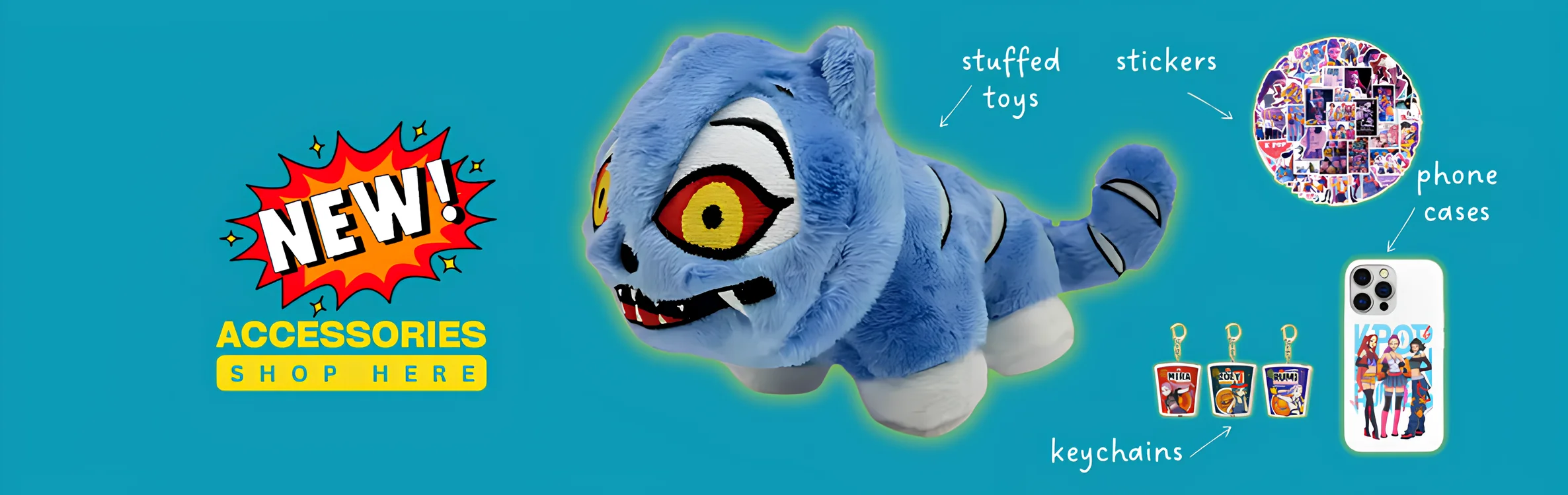 kpop demon hunters accessories