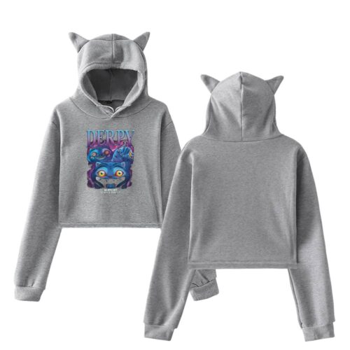 Kpop Demon Hunters Cropped Hoodie #8