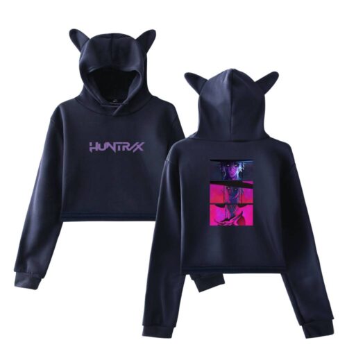 Kpop Demon Hunters Cropped Hoodie #11