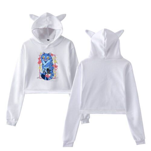 Kpop Demon Hunters Cropped Hoodie #6
